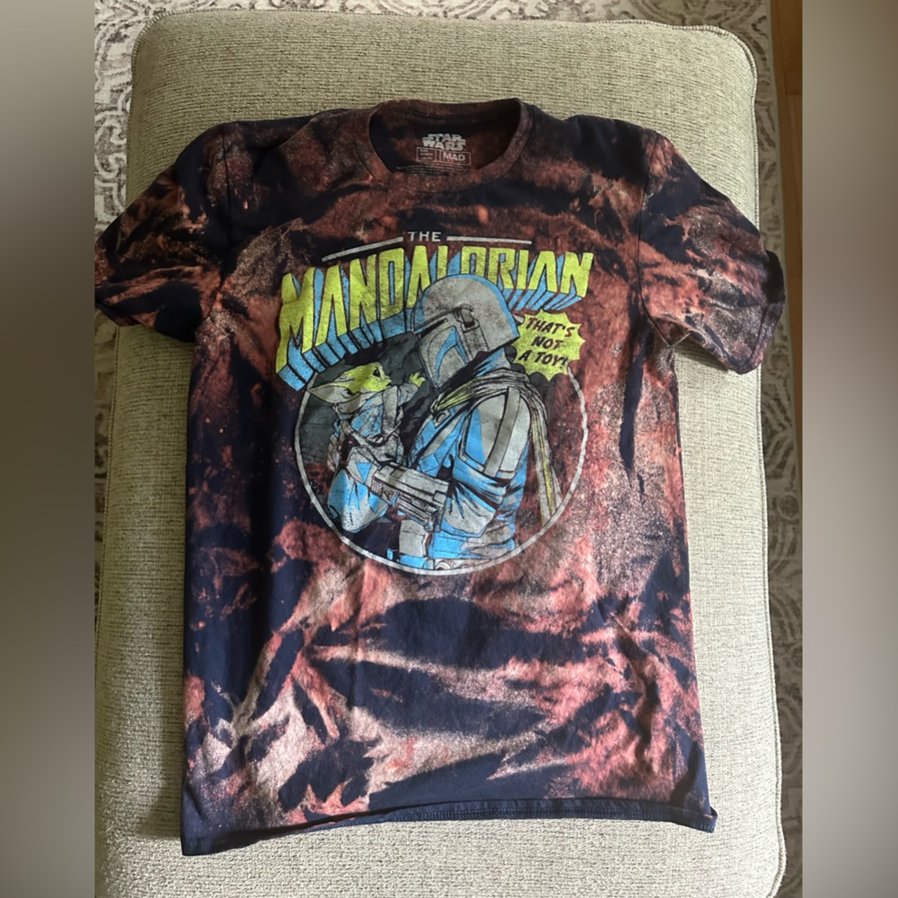 Mandalorian shirt bleached